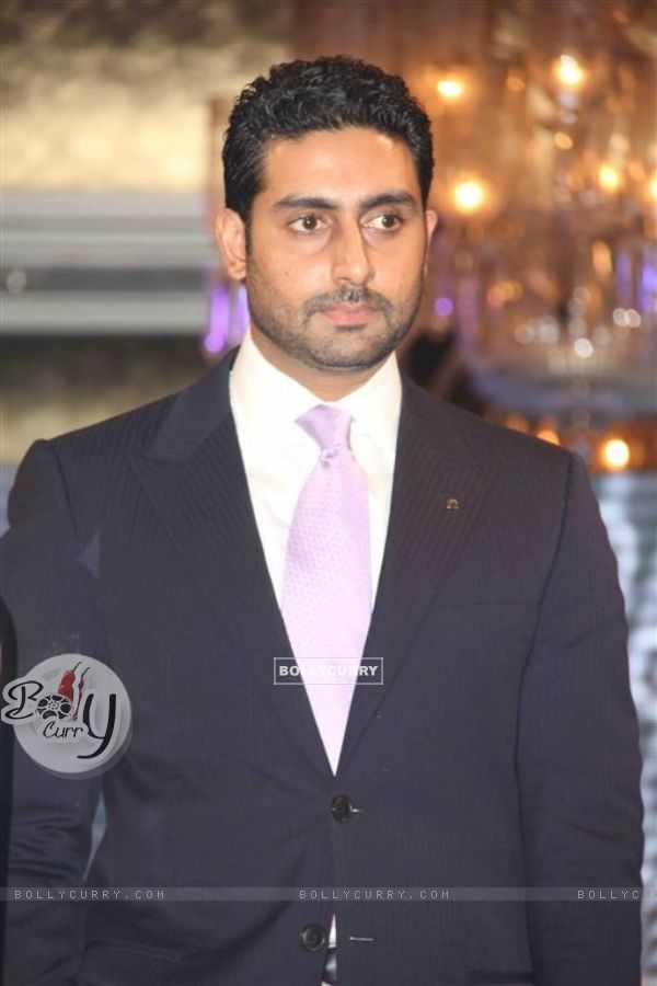 Abhishek Bachchan at Omega Constellation watches fashion show in Mumbai