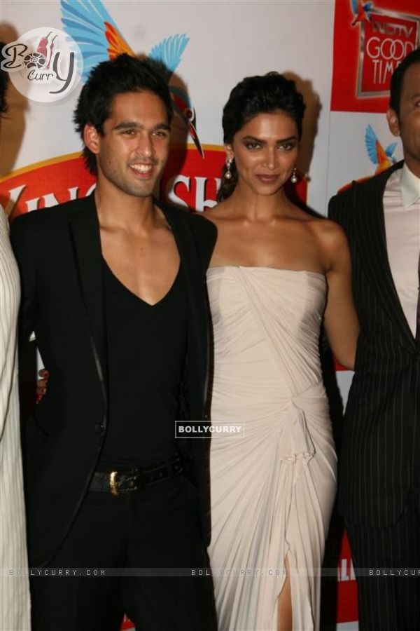 Deepika Padukone and Siddharth Mallya grace the Kingfisher Calender event at the Tulip Star, Mumbai