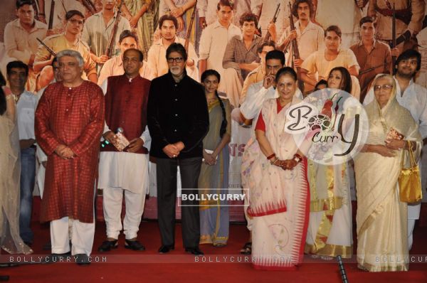 Big B unveils Abhishek Bachchan-Deepika Padukone starrer KHJJS music album at Powai (104355)