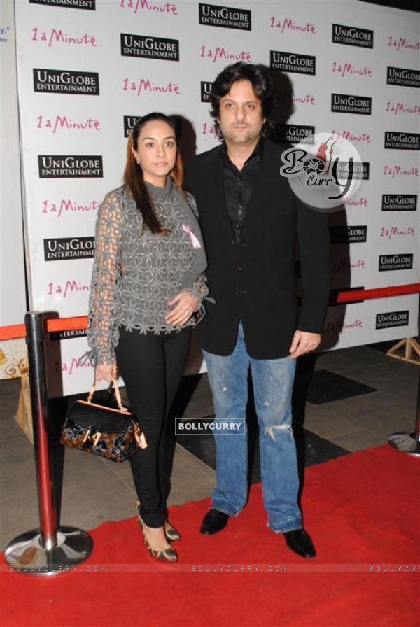 Fardeen Khan at Namrata Gujral's 1 A Minute film on breast cancer premiere PVR