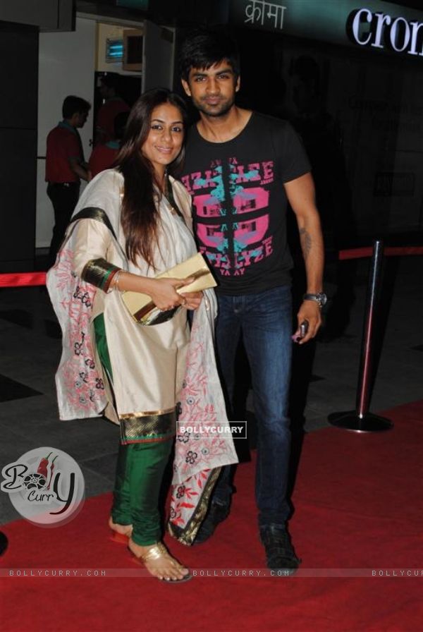 Manish Goel and Poonam Goel at Namrata Gujral's 1 A Minute film on breast cancer premiere PVR