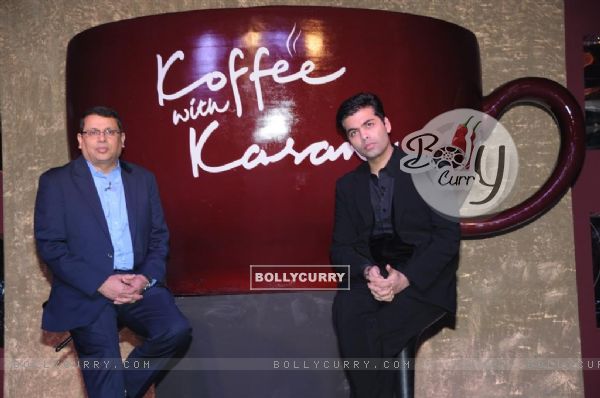 Koffee with Karan Season 3 press meet at Novotel