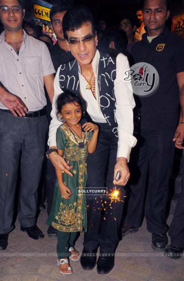 Fame Big Cinemas honours Jeetendra with the Evergreen lantern at Fame Big Cinema in Andheri