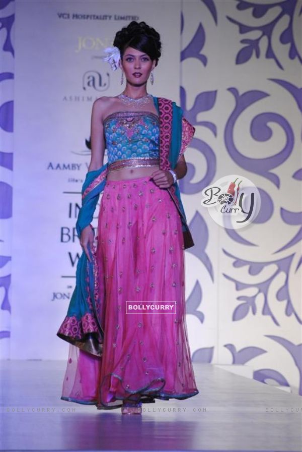 Model Walks at Aamby Valley Indian Bridal Week day 4