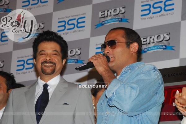 Anil Kapoor and Akshay Khanna at 'No problem' mahurat at BSE (106123)