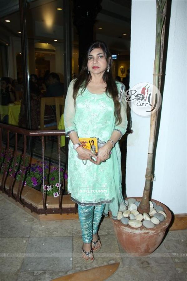 Alka Yagnik at the album launch of "Kahan Main Chala" at Sun N Sand