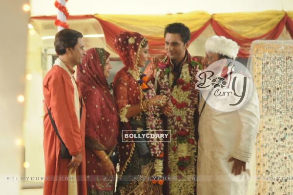 Irshad(Sara's Mamu), Ali's mom and Ali's Father in Sara-Ali wedding