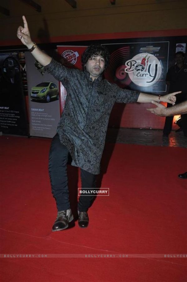 Kailash Kher at Global Indian Music Awards at Yash Raj Studios