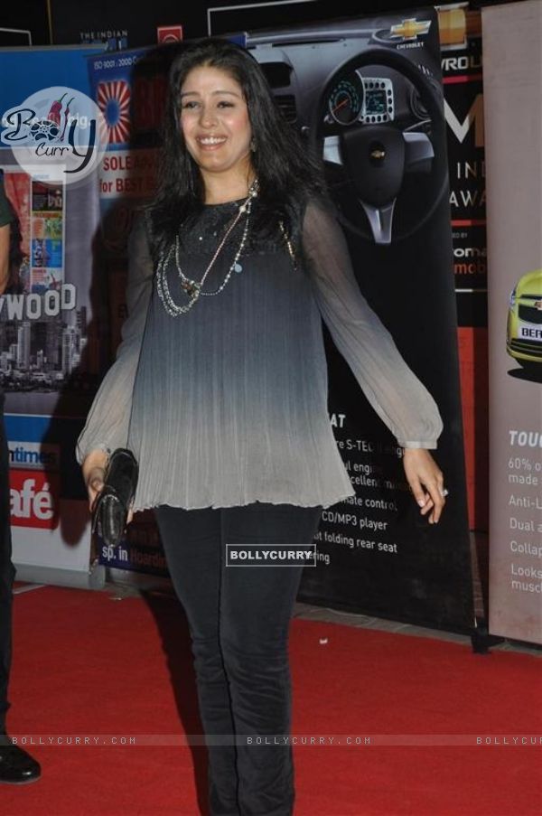 Sunidhi Chauhan at Global Indian Music Awards at Yash Raj Studios