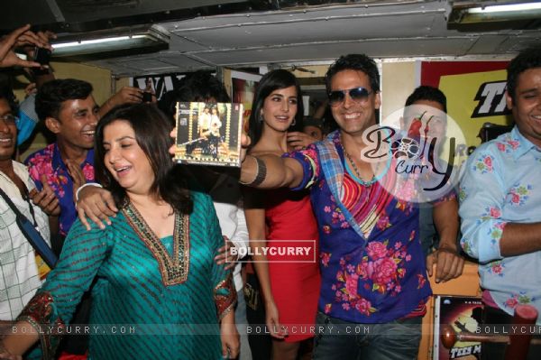 Akshay, Farah and Katrina at Tees Maar Khan music launch (107508)