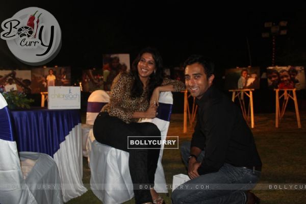 Rahul Khanna and Pooja Bedi at Child Reach NGO Event