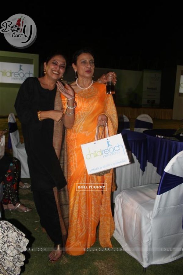 Tanuja Mukherjee and Anju Mahendroo at Child Reach NGO event