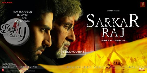 Amitabh Bachchan and Abhishek Bachchan in Sarkar Raj