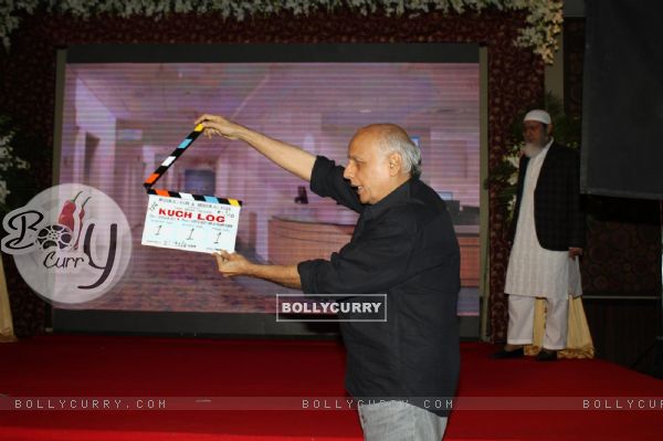 Mahesh Bhatt at the launch of the film 'Kuch Log' based on 26/11 attacks