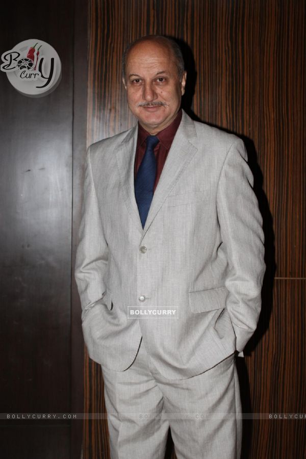 Anupam Kher at the launch of the film 'Kuch Log' based on 26/11 attacks