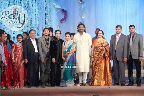 Nitish Rane's wedding reception at Mahalaxmi Race Course