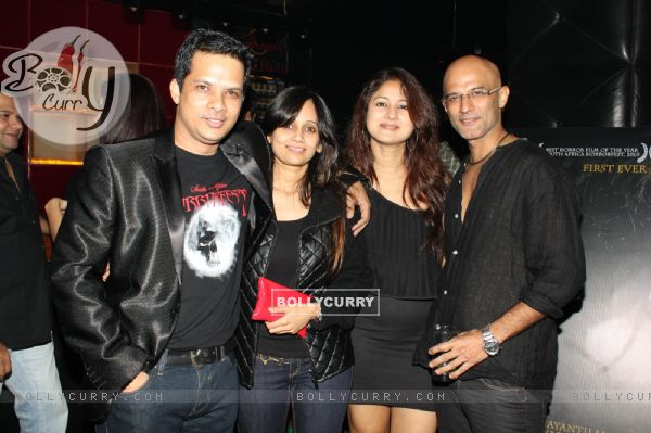 Producers Yash and Mamta Patnaik, Kirti Kelkar and Rajesh Khera at the celebration party of Kaalo