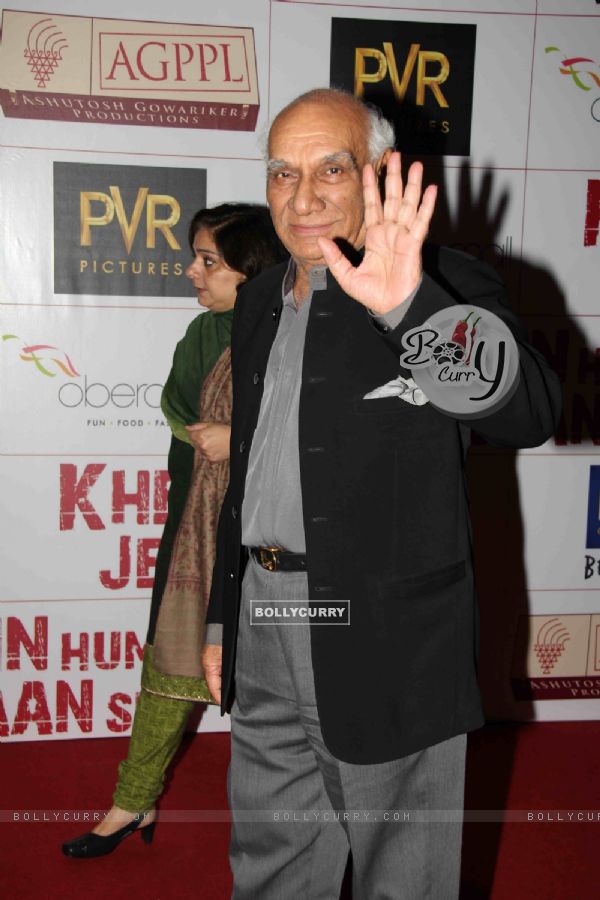Yash Raj Chopra at Premier Of Film Khelein Hum Jee Jaan Sey (110471)