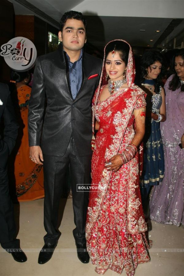 Sameer's daughter Shanchita & Abhishek wedding at Sun and Sands wedding reception