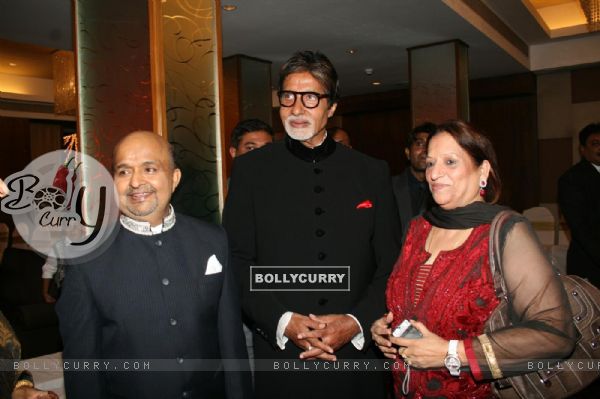 Amitabh Bachchan at Sameer daughter Shanchita & Abhishek wedding at Sun and Sands wedding reception