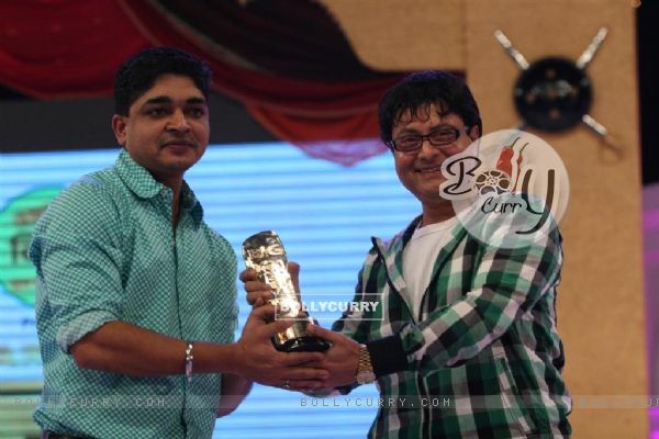 Sachin Pilgaonkar at BIG FM Marathi Awards at the Tulip Star