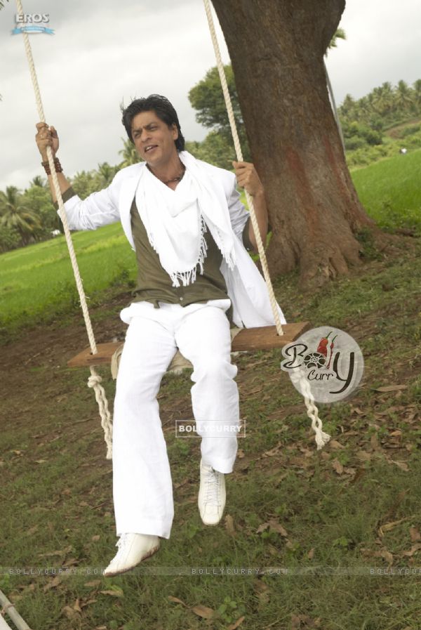 Shahrukh sitting on a swing (11136)