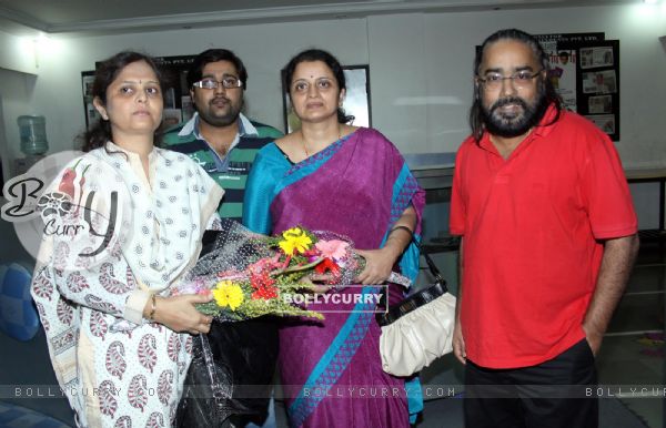 Screening of movie ''332 Mumbai To India'' at star house 'Andheri, Mumbai