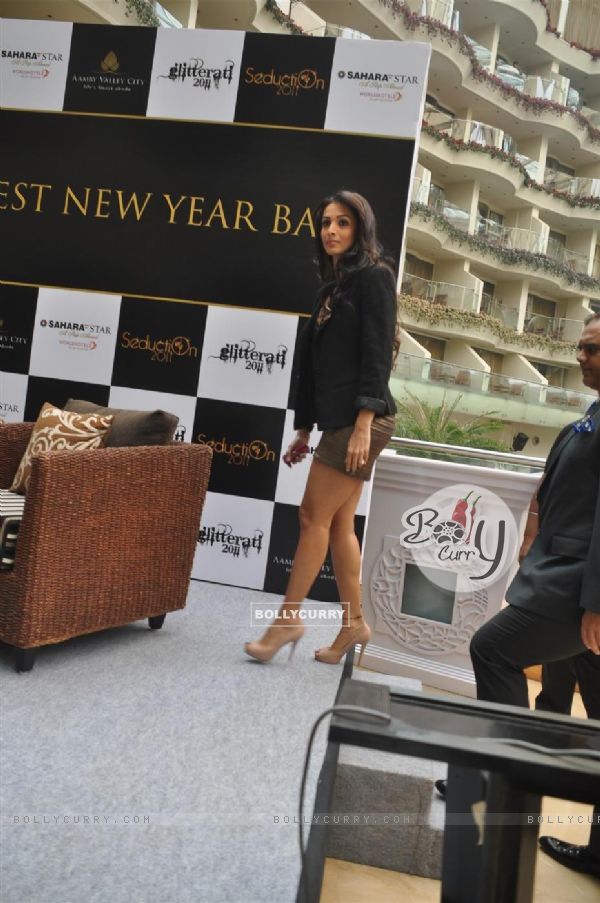 Malaika Arora Khan grace the Sahara Star New Year's bash announcement at the Sahara Star