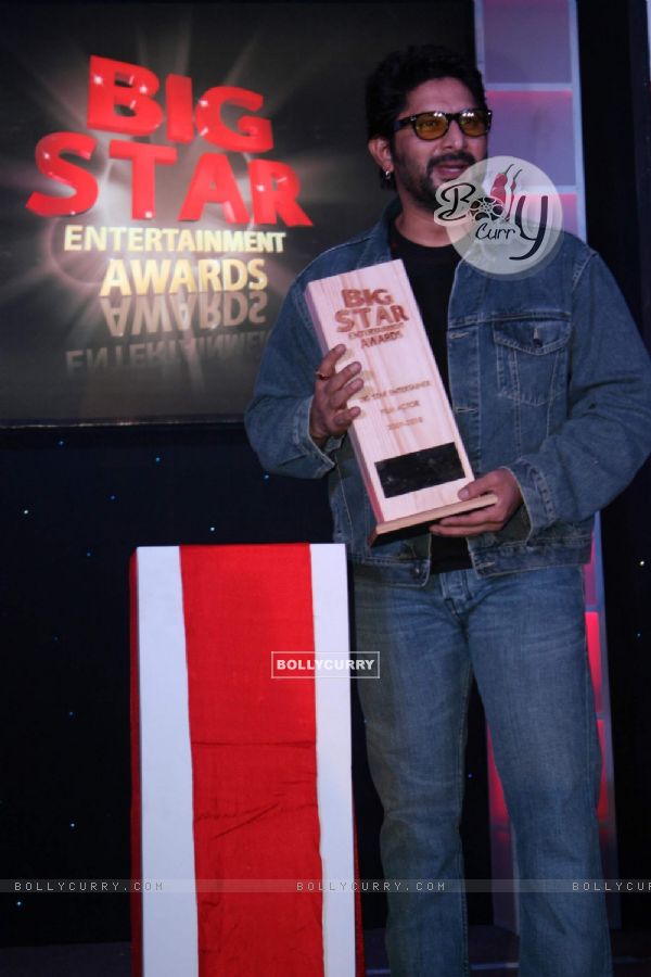 Arshad Warsi at the launch of Big Star Entertainment awards at Taj Bandra, Mumbai, Wed afternoona. .