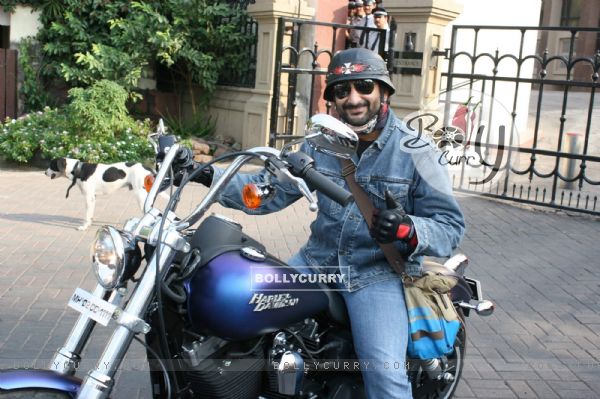 Arshad Warsi at the launch of Big Star Entertainment awards at Taj Bandra, Mumbai, Wed afternoona. .