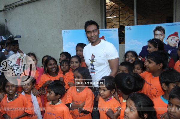 Ajay Devgan at 'Toonpur Ka Superhero' promotional events (113149)