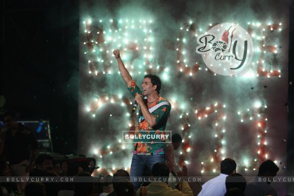 Akshay Kumar at the Big Star Entertainment Awards held at Bhavans College Grounds in Andheri, Mumbai