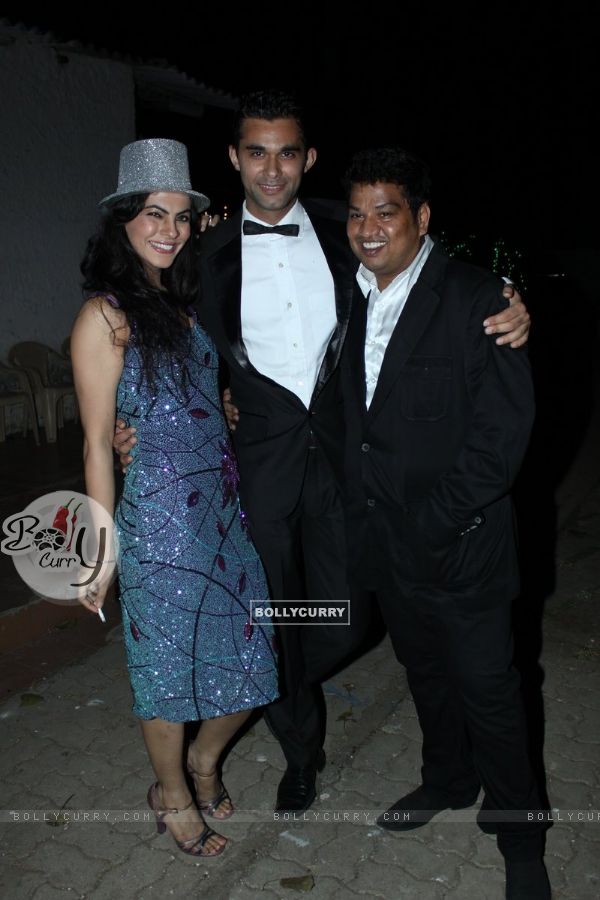 B'day party of fashion choreographer Shakir Shaikh at Mud Island,Mumbai