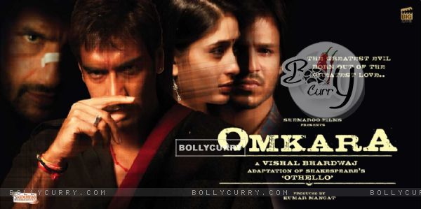 Poster of Omkara with Ajay,Saif,Vivek and Kareena (11400)