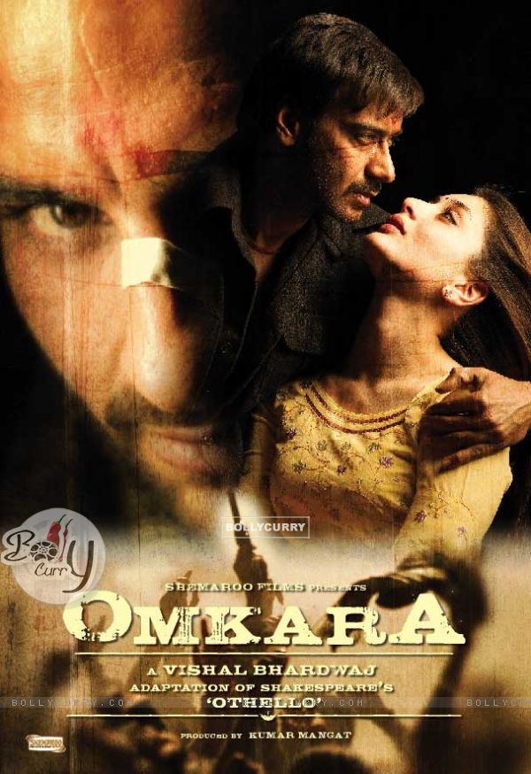 Omkara  poster  featuring Ajay,Saif and Kareena (11403)