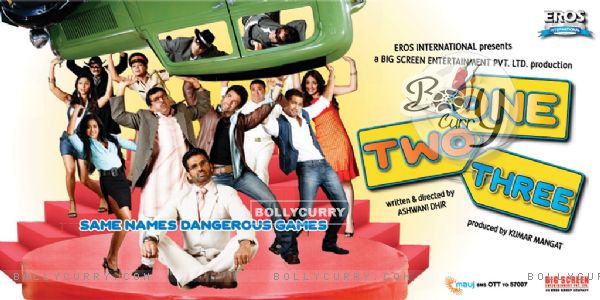 One Two Three poster with all the cast (11445)