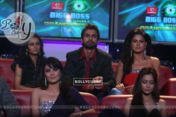 Contestant at Finale of Bigg Boss 4