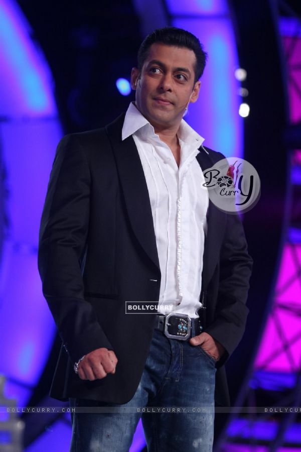 Salman Khan at Finale of Bigg Boss 4