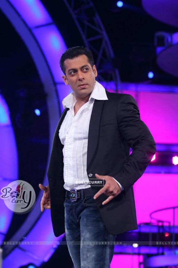 Salman Khan at Finale of Bigg Boss 4