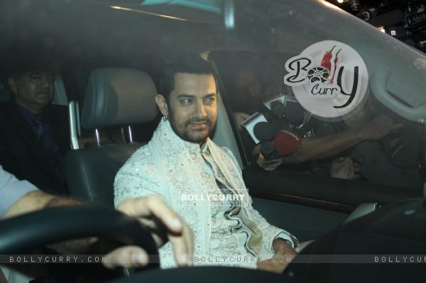 Aamir Khan at Imran Khan & Avantika Malik at sangeet photos