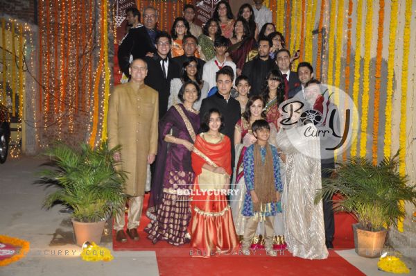Imran Khan's wedding ceremony with Avantika Malik in Pali Hill, Mumbai