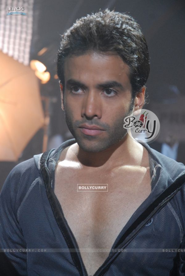 Tusshar Kapoor looking angry