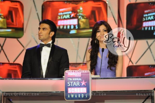 Ranveer and Anushka at 17th Annual STAR Screen Awards