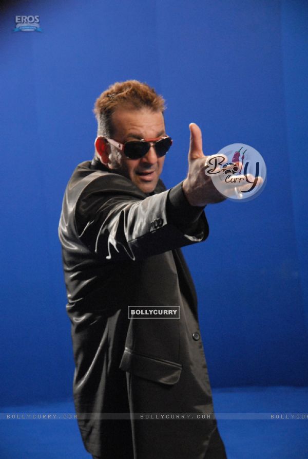 Sanjay Dutt making a pose for photoshoot