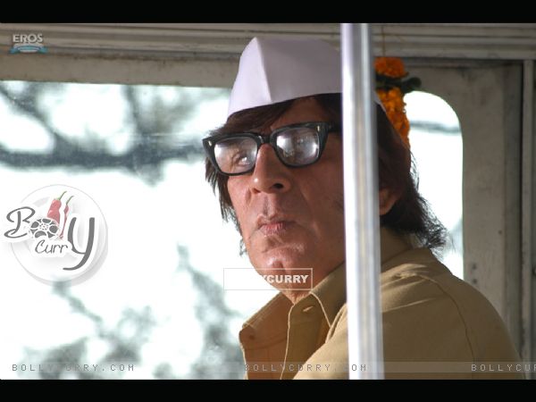 Razzak Khan as a bus driver