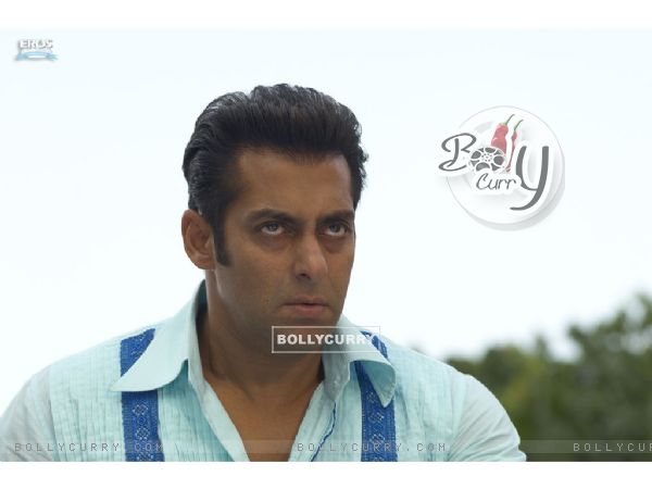 Salman Khan looking angry