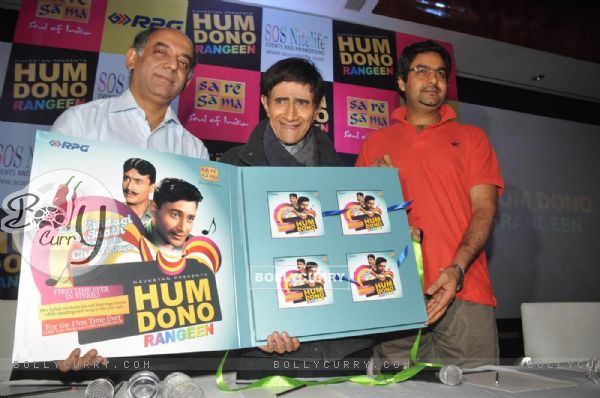 Legendary Actor Dev Anand at music release of old classic hindi film "Hum Dono" (119494)
