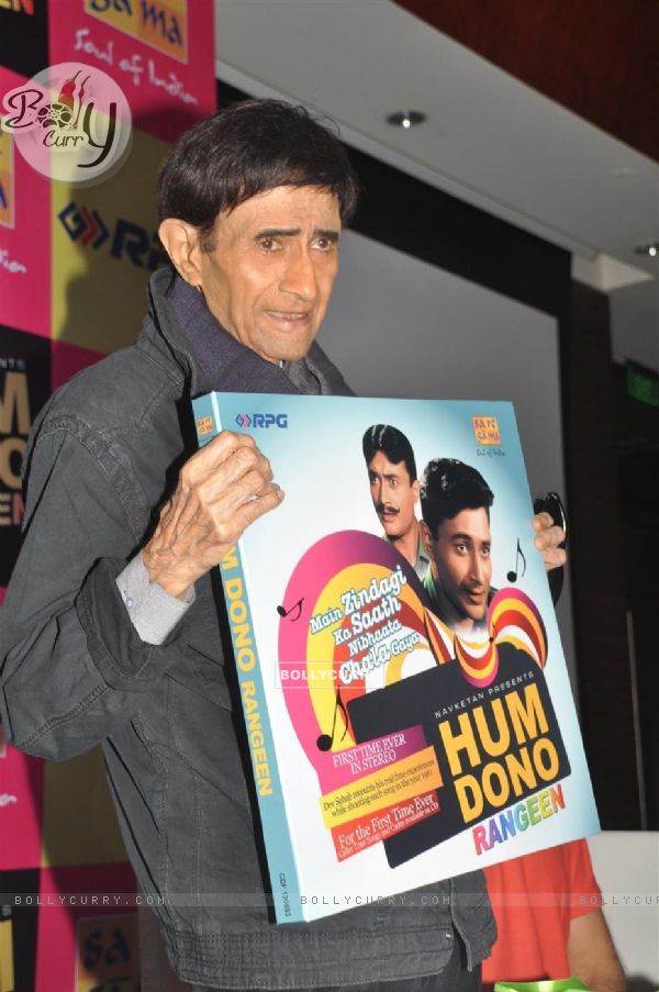 Legendary Actor Dev Anand at music release of old classic hindi film "Hum Dono" (119496)