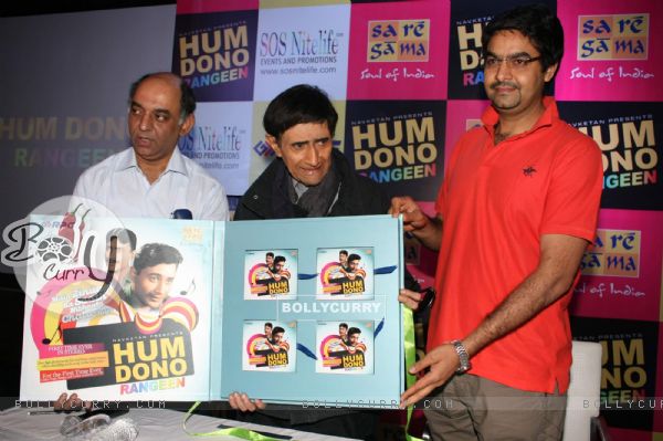 Dev Anand at Hum Dono film press meet at Novotel. .
