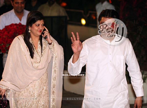 Guest at Imran Khan and Avantika Malik's Wedding Reception Party at Taj Land's End